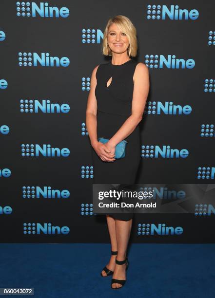 Tara Brown poses during the Channel Nine Upfronts 2018 event on October 11, 2017 in Sydney, Australia.