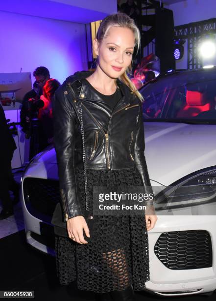 Beatrice Rosen attends the Jaguar E-Pace Launch Party at Studio Acacias on October 10, 2017 in Paris, France.