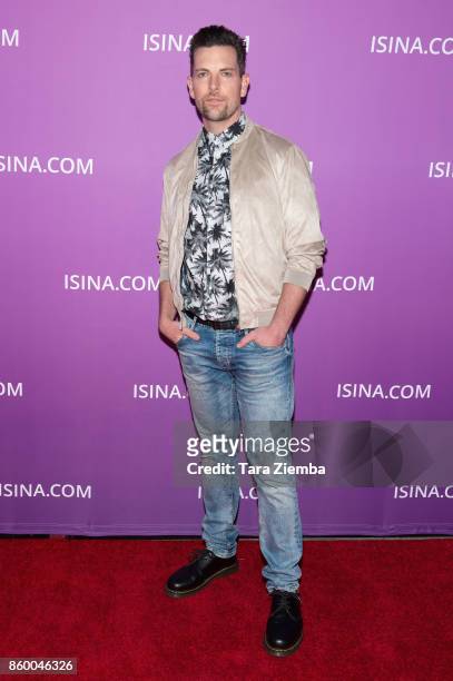 Singer/songwriter Chris Mann attends the ISINA Global Gala at Unici Casa on October 10, 2017 in Culver City, California.