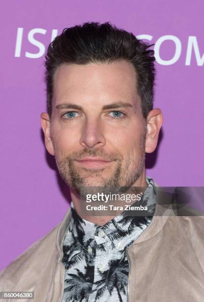 Singer/songwriter Chris Mann attends the ISINA Global Gala at Unici Casa on October 10, 2017 in Culver City, California.