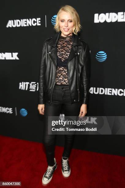 Lauren Wasser attends the AT&T AUDIENCE Network Premieres "Loudermilk" And "Hit The Road" on October 10, 2017 in Los Angeles, California.