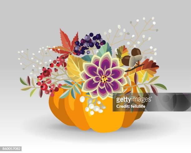 506 Ilustraciones de Autumn Flower Arrangement - Getty Images