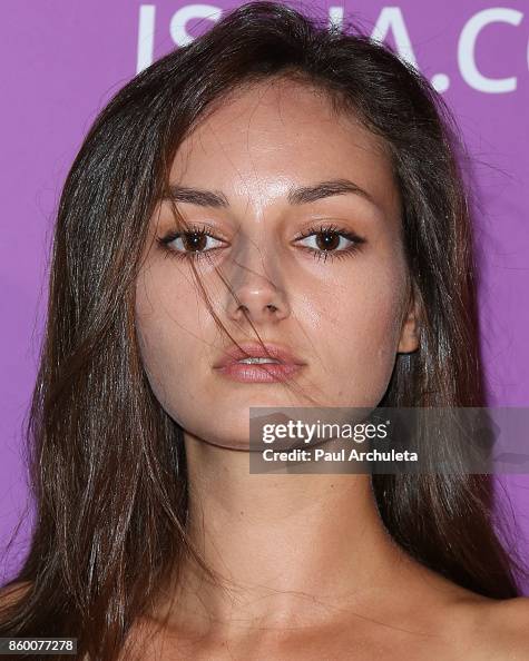 Model Natalie Adler attends the ISINA Global Gala at Unici Casa on
