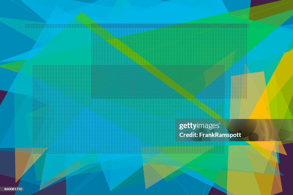 Fresh Vector Polygon Design Pattern Horizontal High-Res Vector Graphic ...