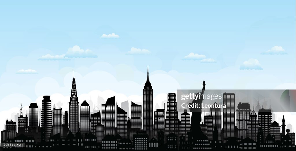 New York (alle Gebäude sind vollständig und beweglich)