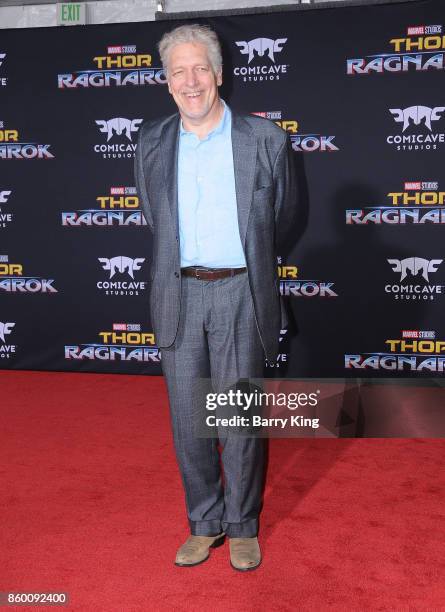 Actor Clancy Brown attends the World premiere of Disney and Marvel's 'Thor: Ragnarok' at El Capitan Theatre on October 10, 2017 in Los Angeles,...