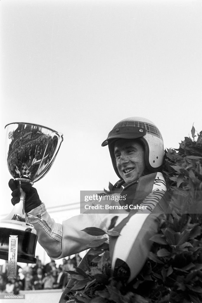 Jackie Stewart At Grand Prix Of Italy