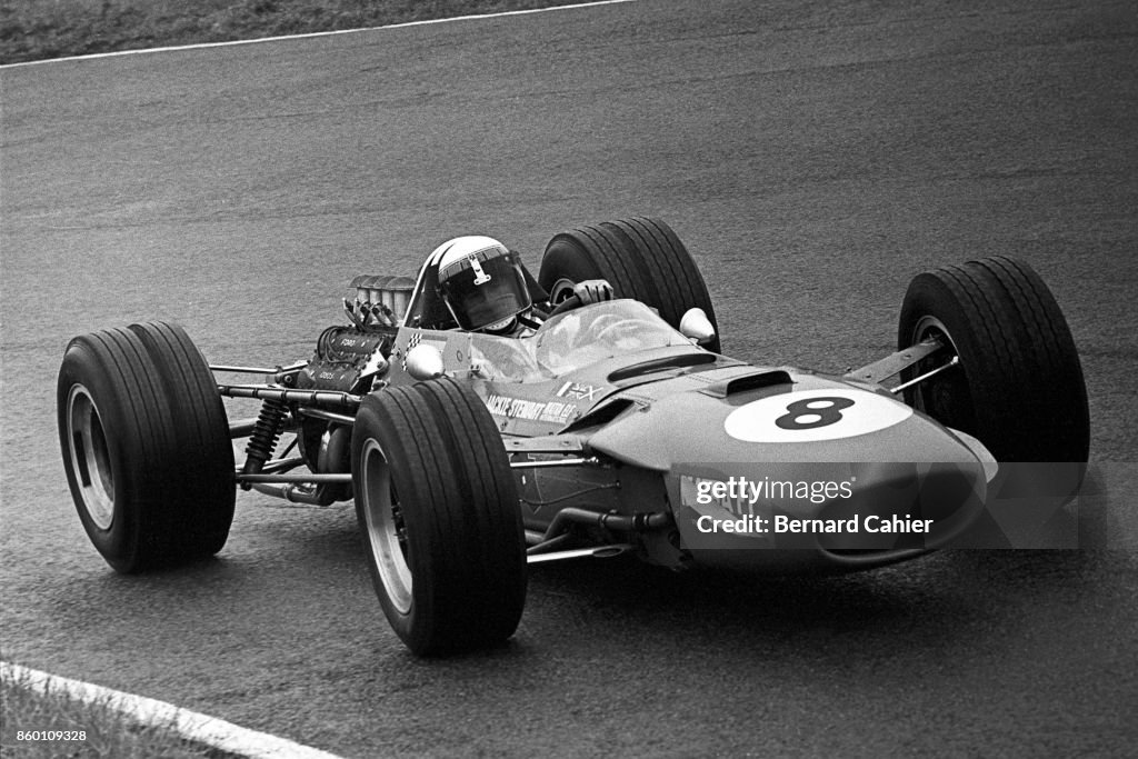 Jackie Stewart At Grand Prix Of The Netherlands