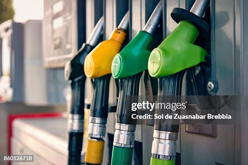 Color gasoline, diesel, pumps Color gasoline, diesel, pumps