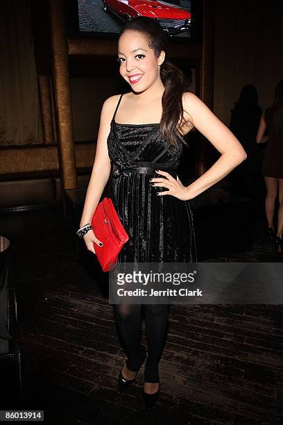 Alexandra Alexis attends The Music Series at Citrine on April 15, 2009 in New York City, New York.
