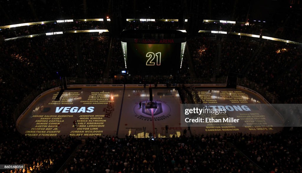 Arizona Coyotes v Vegas Golden Knights