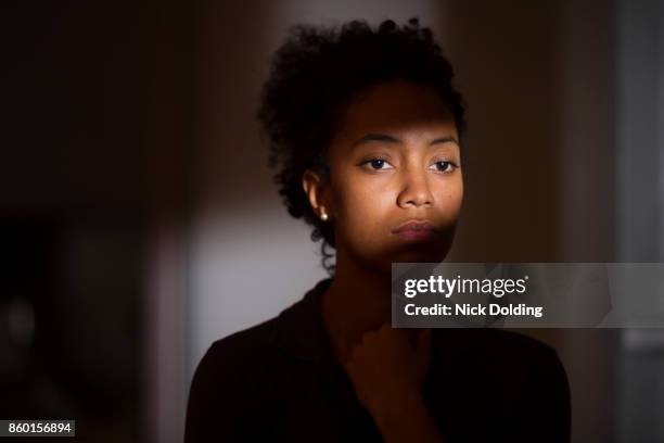 cinematic portraits 25 - atmospheric mood stock pictures, royalty-free photos & images