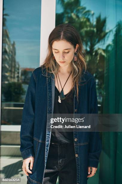 Actress Alice Englert is photographed for Self Assignment on May 24, 2017 in Cannes, France.