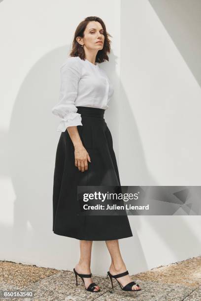 Actress Aure Atika is photographed for Self Assignment on May 22, 2017 in Cannes, France.