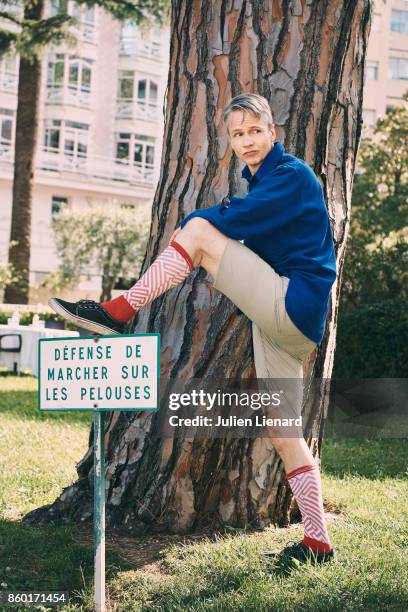 Writer John Cameron Mitchell is photographed for Self Assignment on May 23, 2017 in Cannes, France.