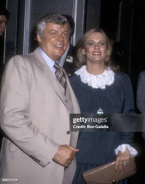 Governor John Y. Brown, Jr. And TV personality Phyllis George attend the for Party for Jimmy Carter's Democratic Candidacy for President on August...