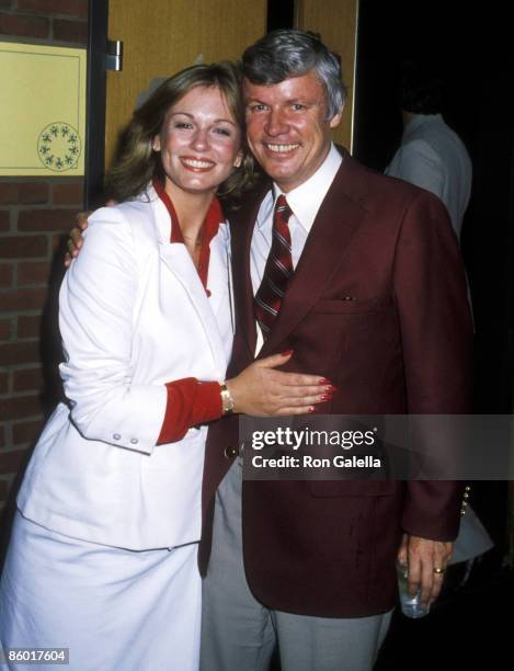 Personality Phyllis George and Governor John Y. Brown, Jr. Attend the 1979 International Special Olympics Summer Games on August 9, 1979 at The State...