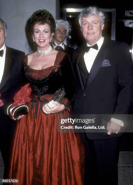 Personality Phyllis George and politician John Y. Brown, Jr. Attend The Vienna Ball to Celebrate the Opening of the Viennese Turn-of-the-Century Art...