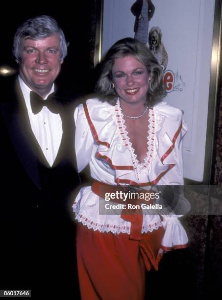 Governor John Y. Brown, Jr. And TV personality Phyllis George attend the "Annie" New York City Premiere on May 17, 1982 at Radio City Music Hall in...