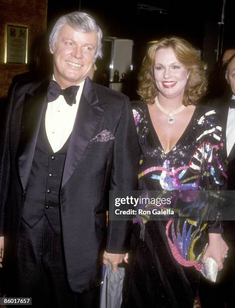 Politician John Y. Brown, Jr. And TV personality Phyllis George attend Gloria Steinem's 50th Birthday Celebration on May 23, 1984 at The...