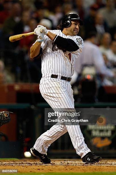 Lance Berkman of the Houston Astros bats against the Chicago Cubs during the Opening Day game on April 6, 2009 at Minute Maid Park in Houston, Texas.