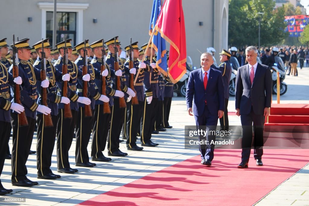 Thaci - Meta meeting in Kosovo