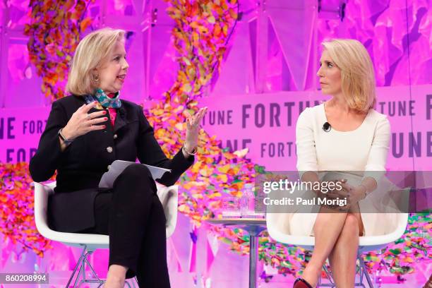 Time Inc. News Group Editorial Director Nancy Gibbs and CNN Chief Political Correspondent Dana Bash speak onstage at the Fortune Most Powerful Women...