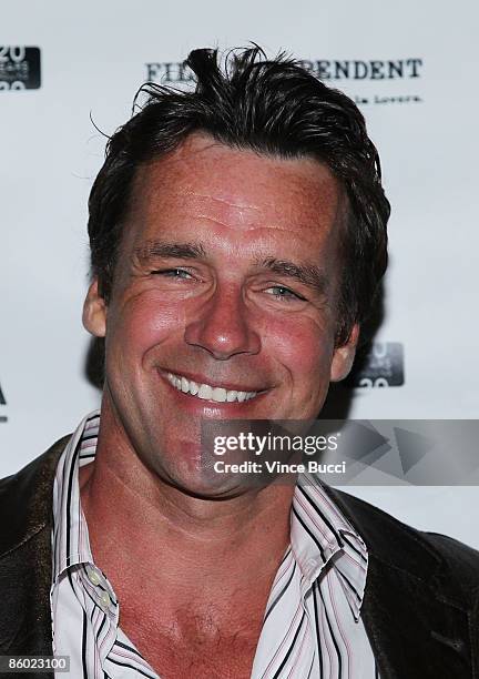 Actor David James Elliott attends a tribute to director Norman Jewison at the Los Angeles County Museum of Art on April 17, 2009 in Los Angeles,...