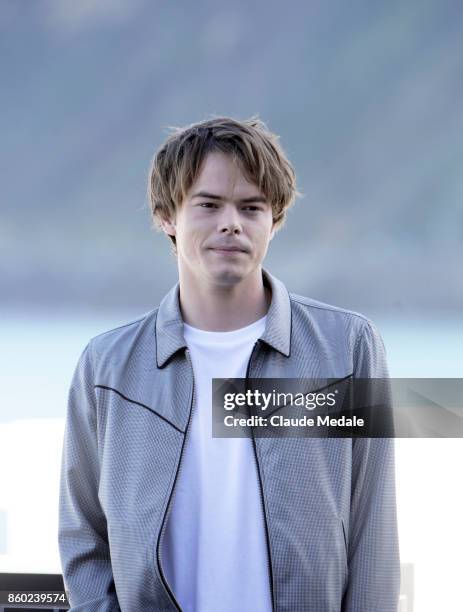 Charlie Heaton attends 'Marrowbone' photocall during 65th San Sebastian Film Festival on September 27, 2017 in San Sebastian, Spain.