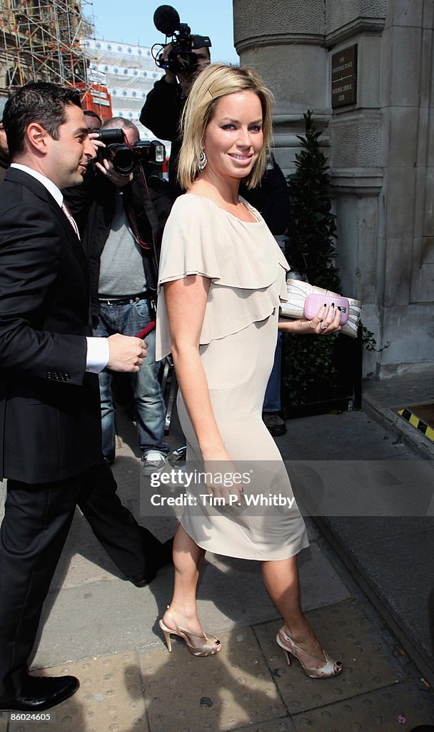 Jeremy Patsy Caroline Stanbury arrives for the wedding of Jeremy Healy to Patsy ...