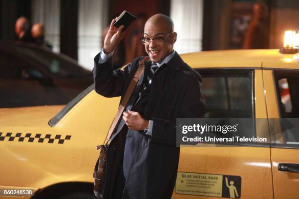 Anna & Jeremy's Meryl Streep Costume Party" Episode 605 -- Pictured: Yassir Lester as David --