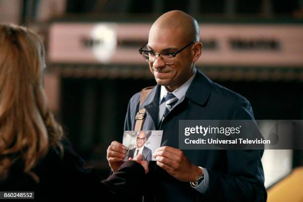 Anna & Jeremy's Meryl Streep Costume Party" Episode 605 -- Pictured: Yassir Lester as David --