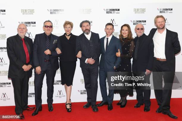 Producer Colin Vaines, Elvis Costello, Annette Bening, director Paul McGuigan, Jamie Bell, producer Barbara Broccoli, Peter Turner and Matt...