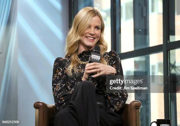 Actress Sylvia Hoeks attends Build to discuss "Blader Runner 2049" at Build Studio on October 11, 2017 in New York City.