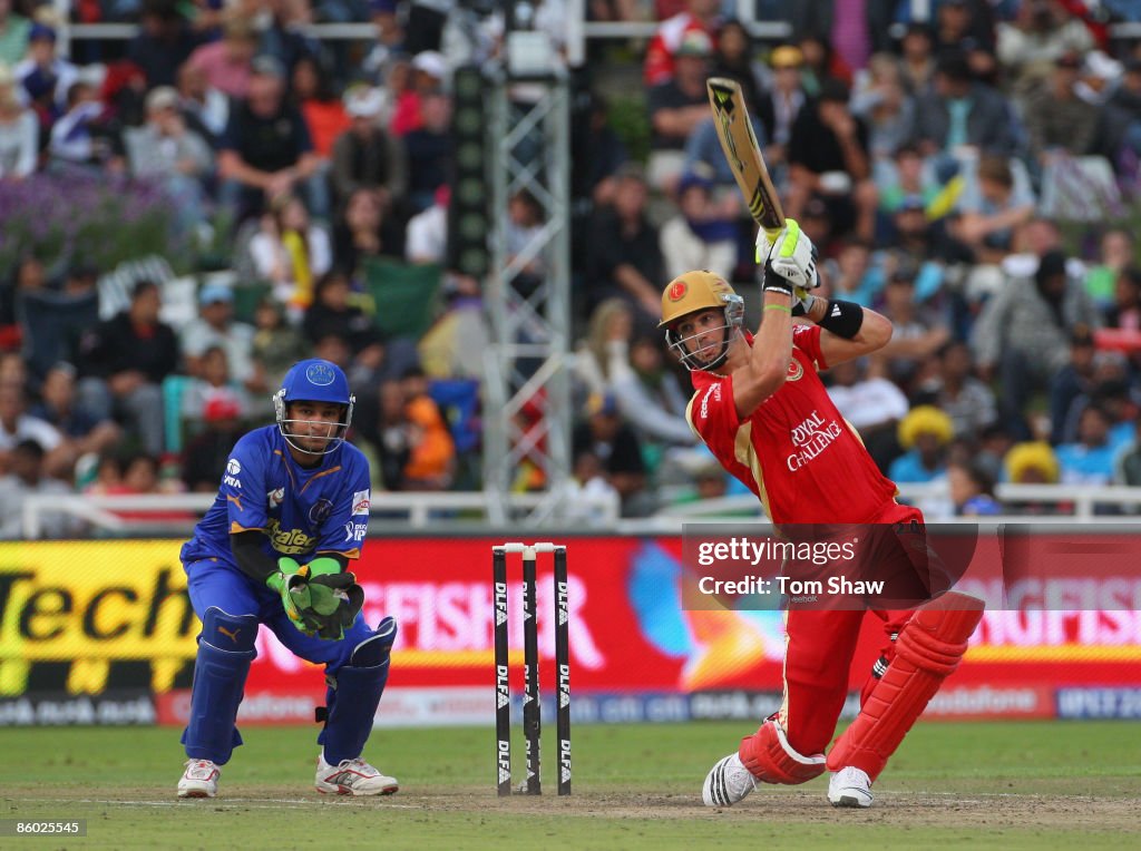 Rajasthan Royals v Royal Challengers Bangalore - IPL T20