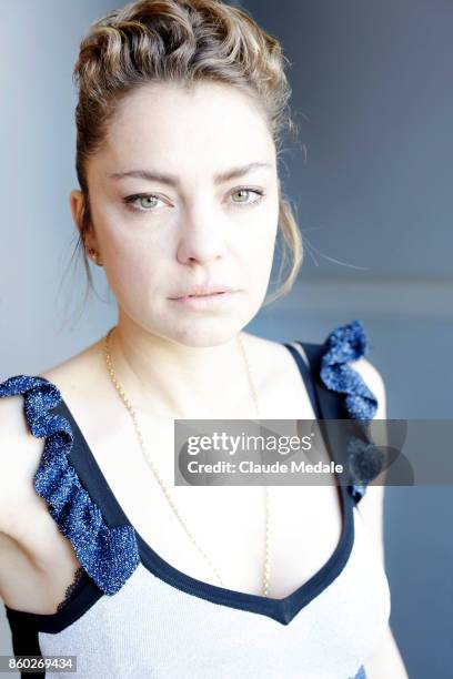 Dolores Fonzi is seen posing during a portrait session at Maria Cristina Hotel on September 23, 2017 in San Sebastian, Spain.