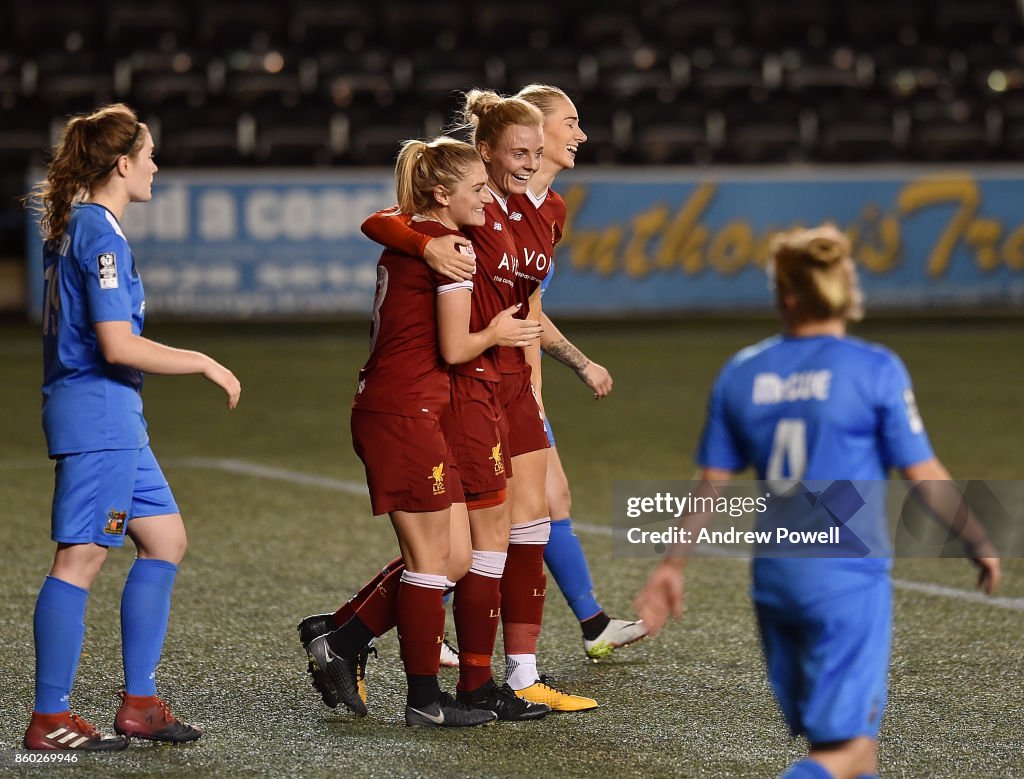 Liverpool Ladies FC v Sheffield FC Ladies - FA WSL Continental Tyres Cup