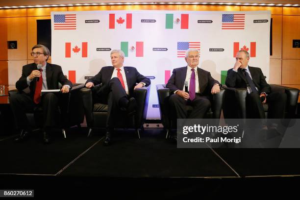 Ambassador Gordon D. Giffin, the Right Honourable Stephen Harper, Hon. Newt Gingrich, and Ambassador Arturo Sarukhan speak about Trump, Trudeau, and...