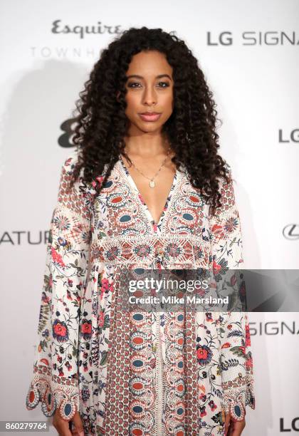 Corinne Bailey Rae attends the Esquire Townhouse with Dior party at No 11 Carlton House Terrace on October 11, 2017 in London, England.