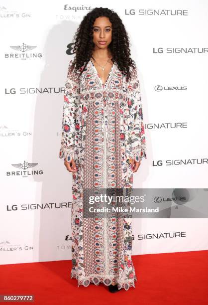 Corinne Bailey Rae attends the Esquire Townhouse with Dior party at No 11 Carlton House Terrace on October 11, 2017 in London, England.