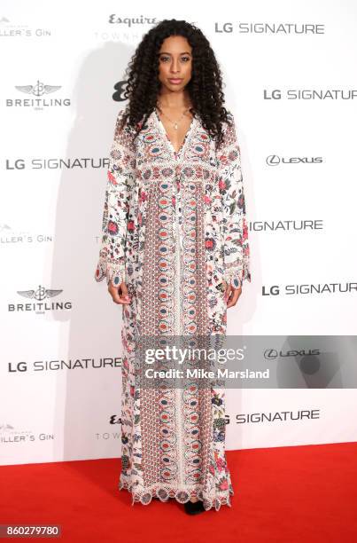 Corinne Bailey Rae attends the Esquire Townhouse with Dior party at No 11 Carlton House Terrace on October 11, 2017 in London, England.