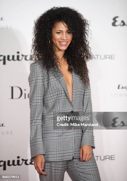 Victoria Nwosu-Hope attends the Esquire Townhouse with Dior party at No 11 Carlton House Terrace on October 11, 2017 in London, England.