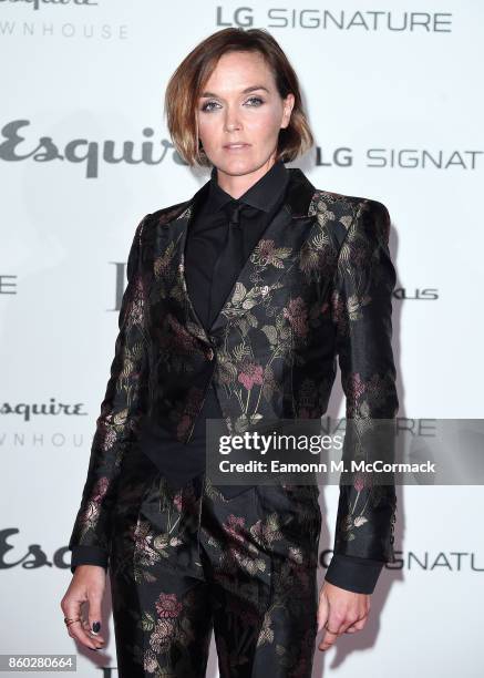 Victoria Pendleton attends the Esquire Townhouse with Dior party at No 11 Carlton House Terrace on October 11, 2017 in London, England.