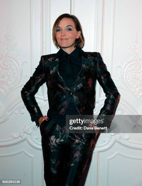 Victoria Pendleton attends the launch of the Esquire Townhouse with Dior at No 11 Carlton House Terrace on October 11, 2017 in London, England.