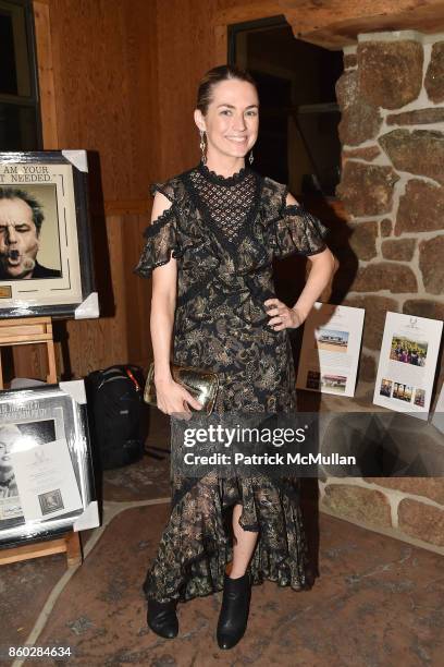 Amanda Hearst attends Hearst Castle Preservation Foundation Annual Benefit Weekend "Hearst Ranch Patron Cowboy Cookout" at Hearst Dairy Barn on...