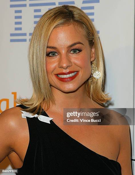 Actress Jessica Collins arrives at the 20th Annual GLAAD Media Awards held at NOKIA Theatre LA LIVE on April 18, 2009 in Los Angeles, California.