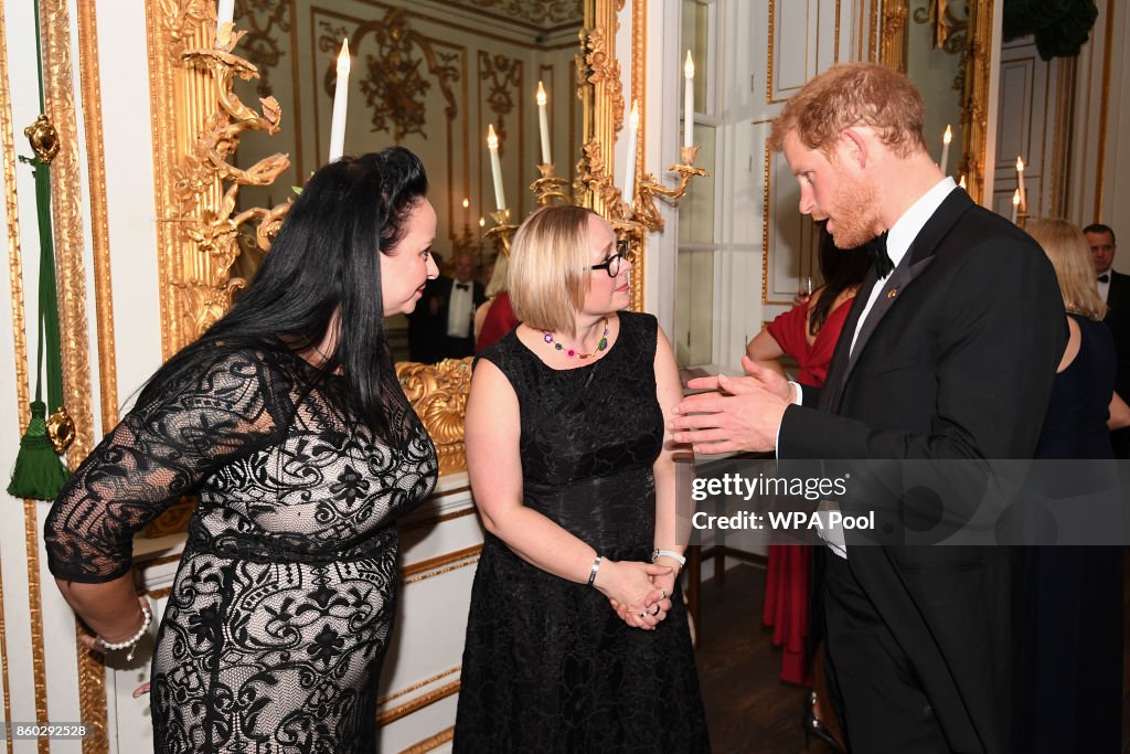 Prince Harry Attends 100 Women In Finance Gala Dinner In Aid Of Wellchild