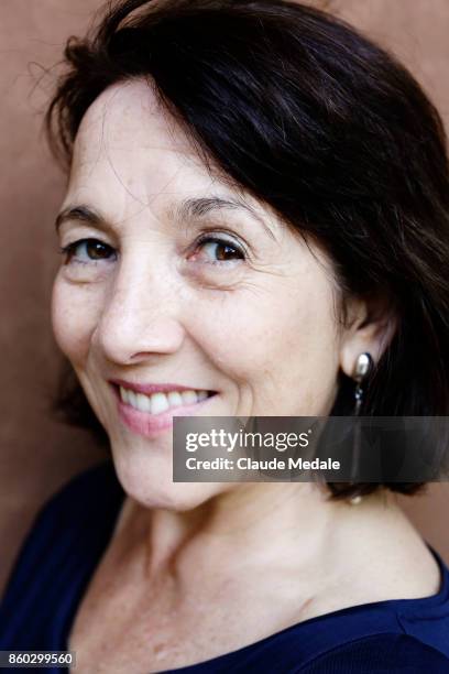 Paulina Garcia is seen posing during a portrait session at Maria Cristina Hotel on September 23, 2017 in San Sebastian, Spain.