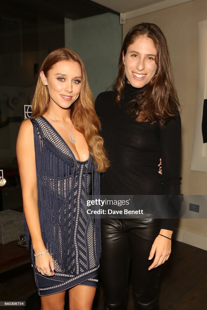 Una Healy and Johanna Konta attend the launch of The Great Eight