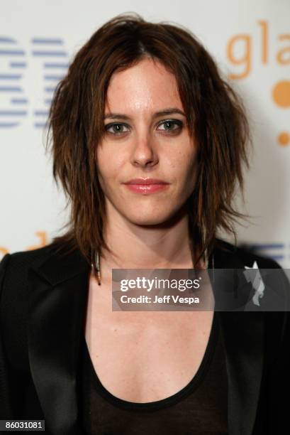 Actress Katherine Moennig backstage at the 20th Annual GLAAD Media Awards held at NOKIA Theatre LA LIVE on April 18, 2009 in Los Angeles, California.